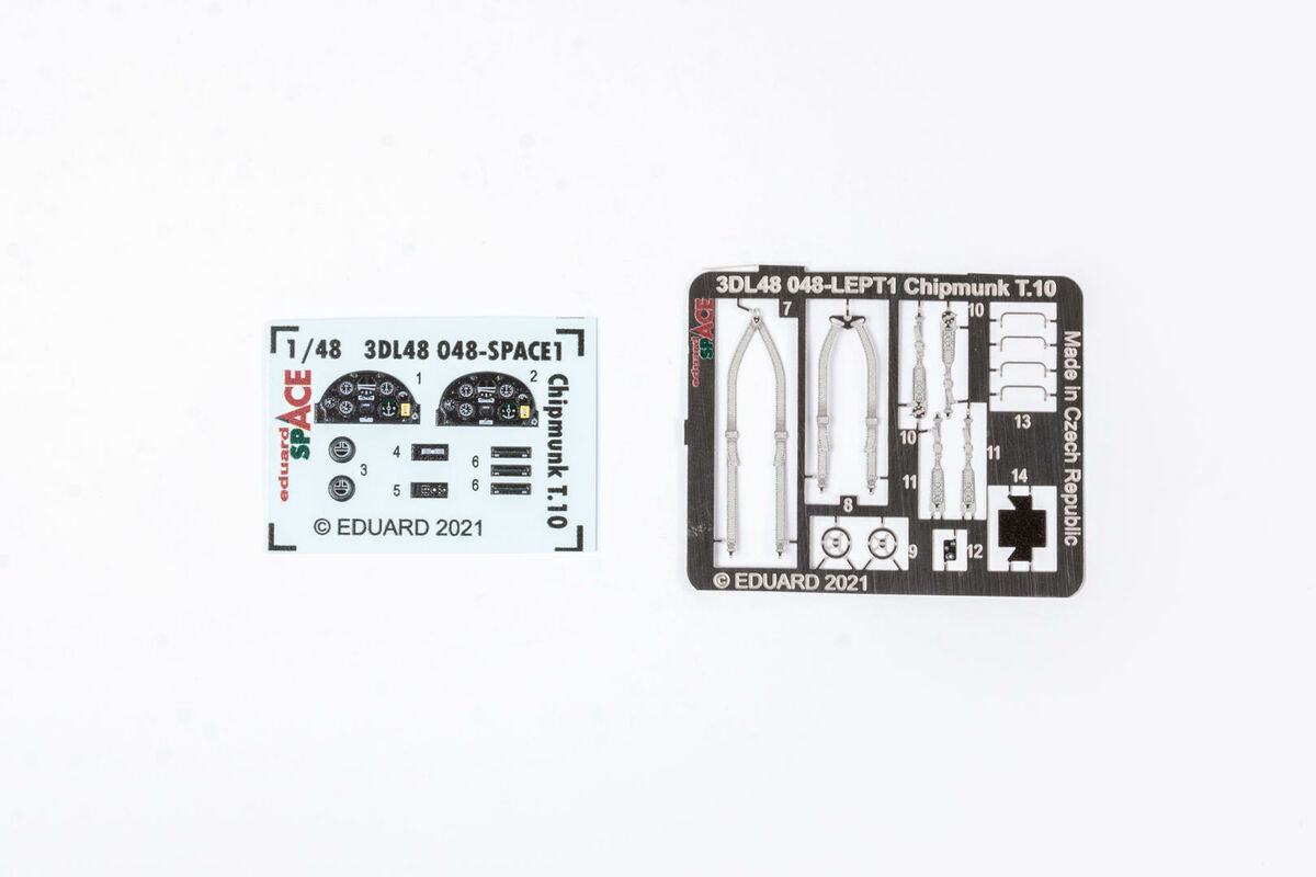 

3DL48048 Eduard 1/48 3D декаль для Chipmunk T.10 SPACE, Однотонный, 3DL48048