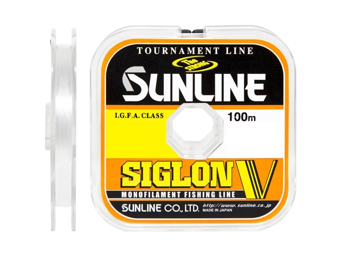 

Леска монофильная SunLine Siglon V 0,165 мм, 100 м, 3 кг, clear, 1 шт., Siglon V