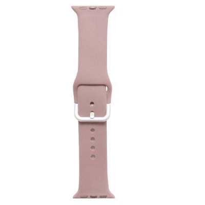 

Awei Ремешок Apple Watch 38 mm с металлическим креплением светло-розовый