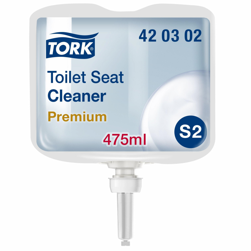 

Картридж с очистит.сиденьяд/унитаза Tork S2, 0,475л,бесцвет. 8шт/уп 420302 1286085