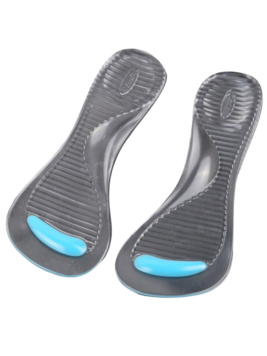 

Гелевые полустельки 18,5 см прозрачный 2 шт., 22867