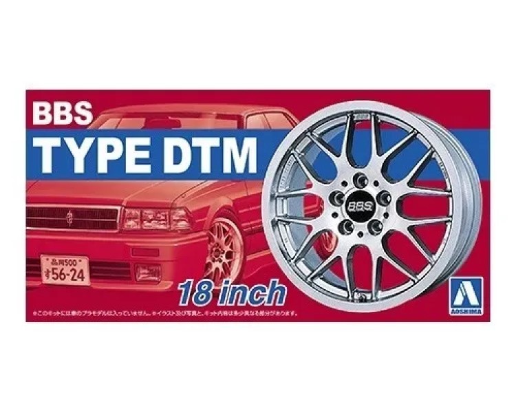 

05242 Aoshima 1/24 BBS Type DTM 18 inch The Tuned Parts No.3, 05242