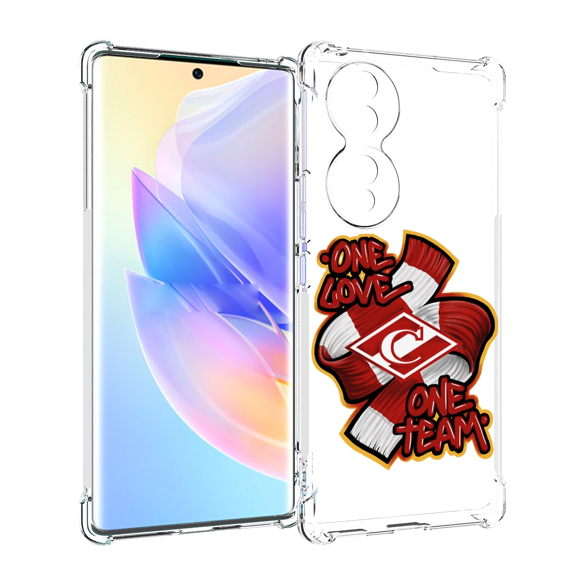 

Чехол MyPads Одна любовь-Спартак для Honor 70, Прозрачный, Tocco