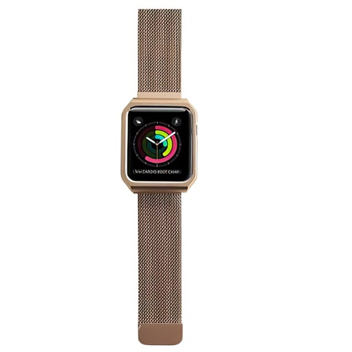 Awei Ремешок Apple Watch 42 mm - Металл one body Milanese loop бежевый