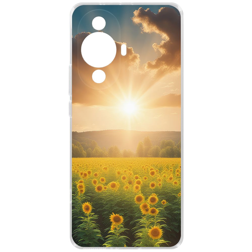 

Чехол-накладка Krutoff Clear Case Солнечно для Huawei Nova 11 Pro, Прозрачный