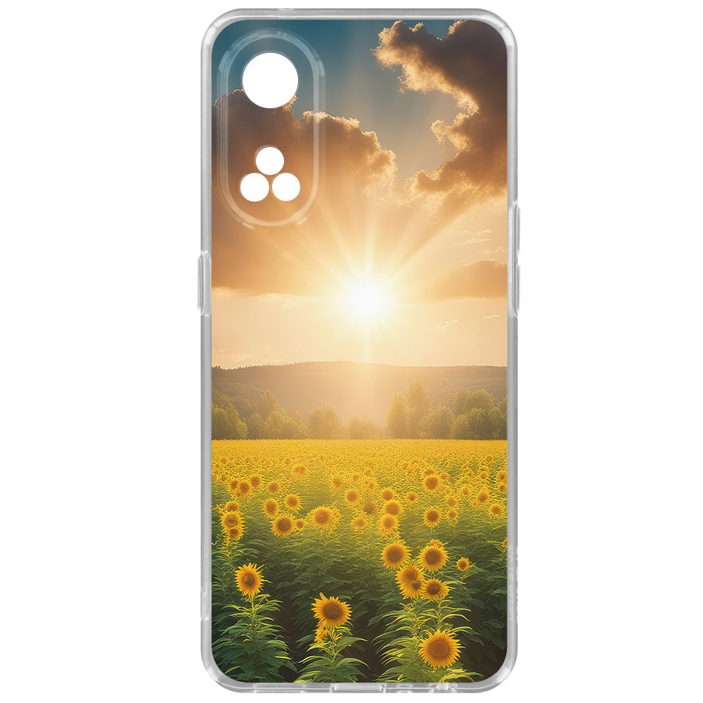 

Чехол-накладка Krutoff Clear Case Солнечно для Oppo Reno8T, Прозрачный