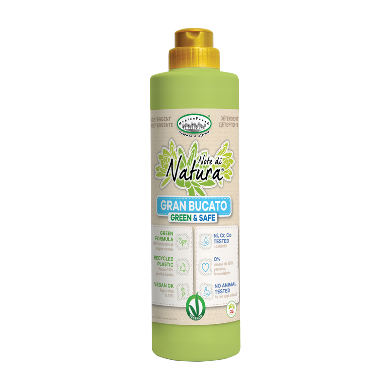 фото Натуральное профессиональное моющее средство для стирки gran bucato note di natura hygienfresh