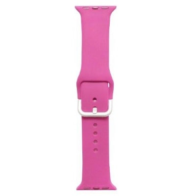 

Ремешок Apple Watch 42 mm с металлическим креплением розовый