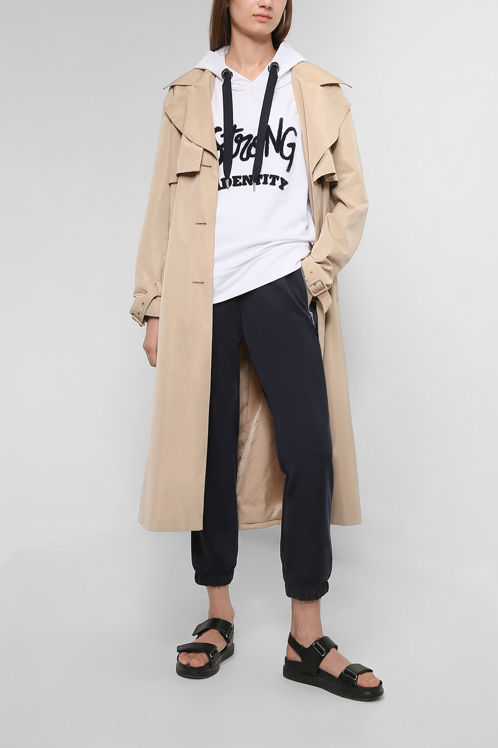 

Брюки женские Comma Casual Identity 2117351 синие 40 EU, Синий, 2117351