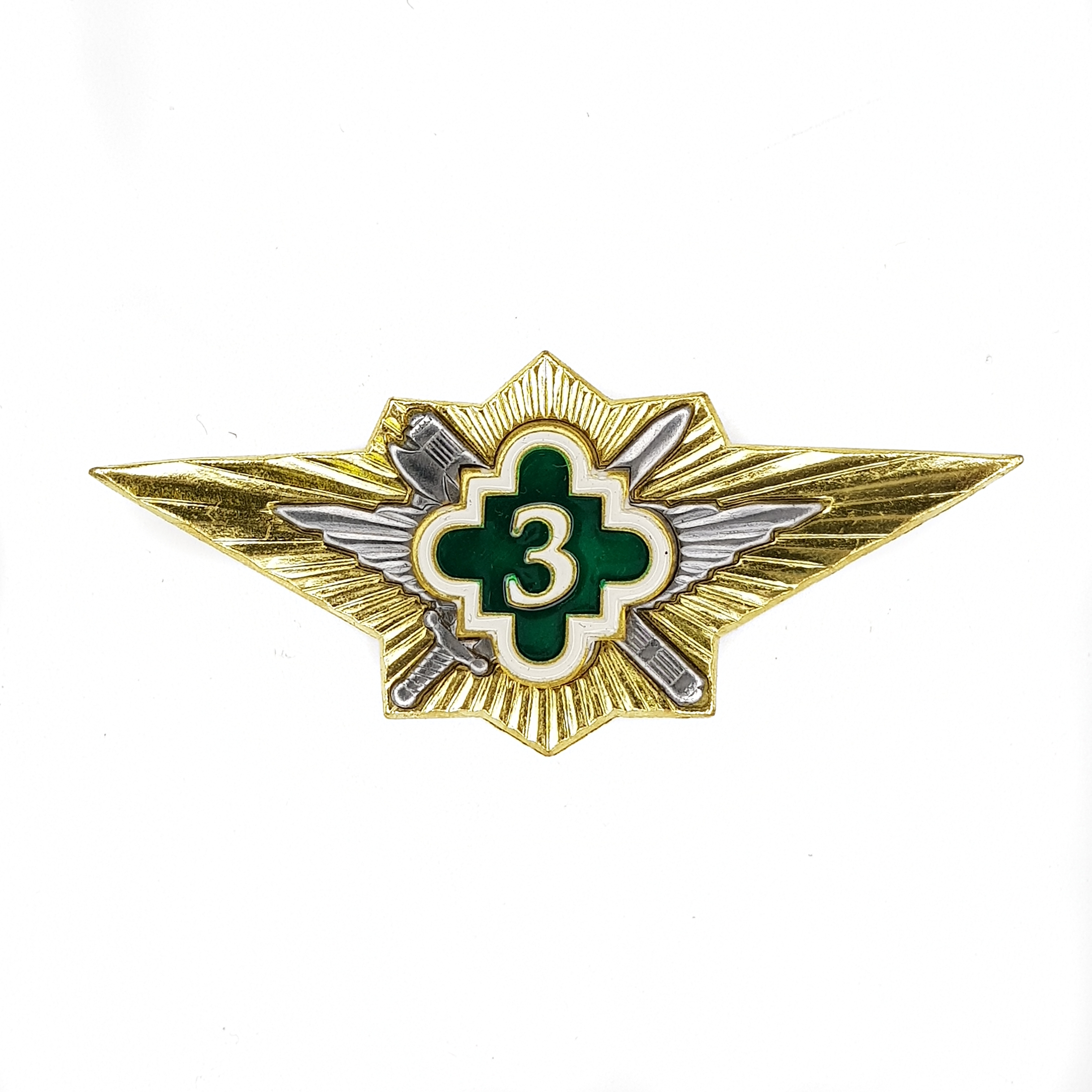 

Значок ПОЛИГОН Знак нагрудный Классность ФСИН 3 класс