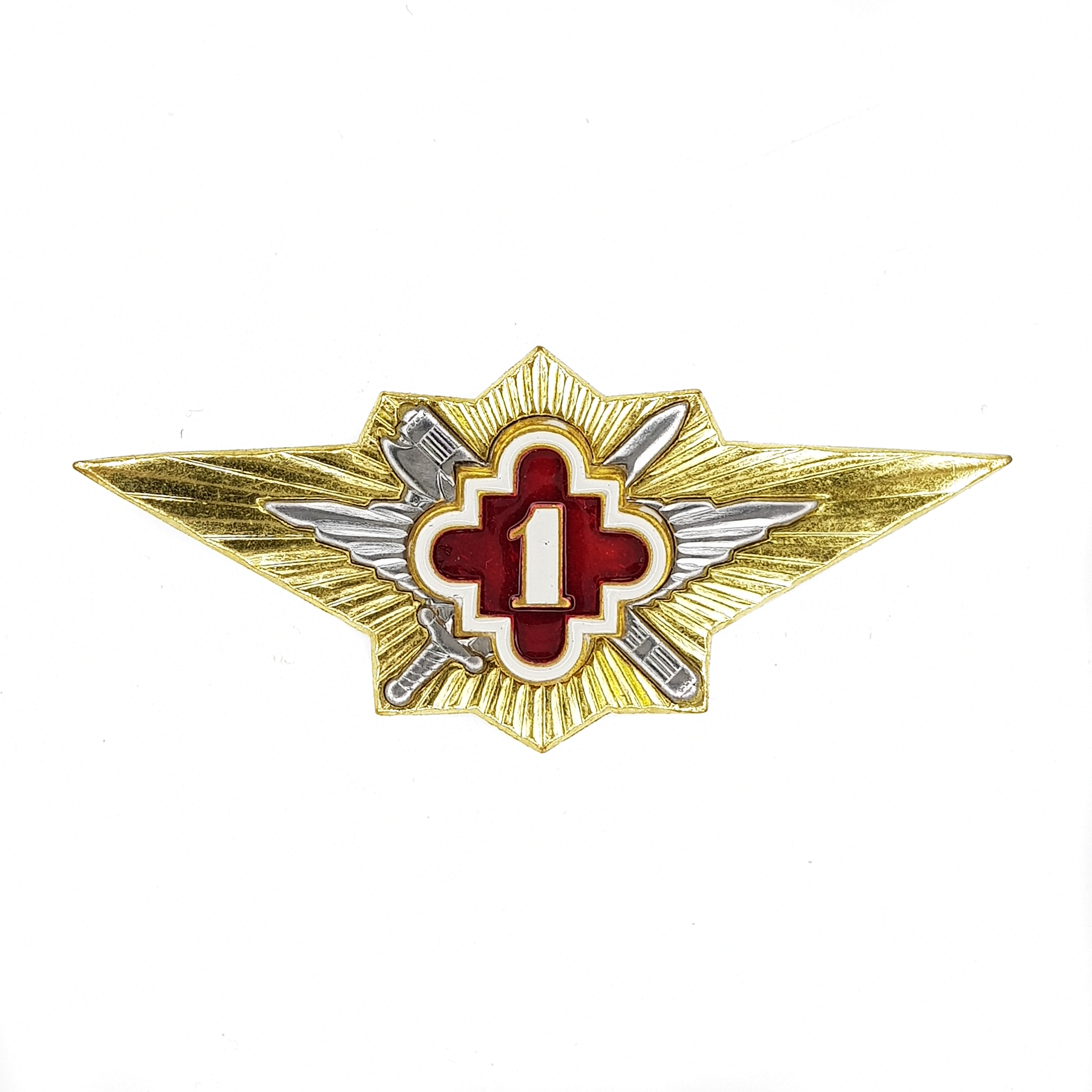 

Значок ПОЛИГОН Знак нагрудный Классность ФСИН 1 класс