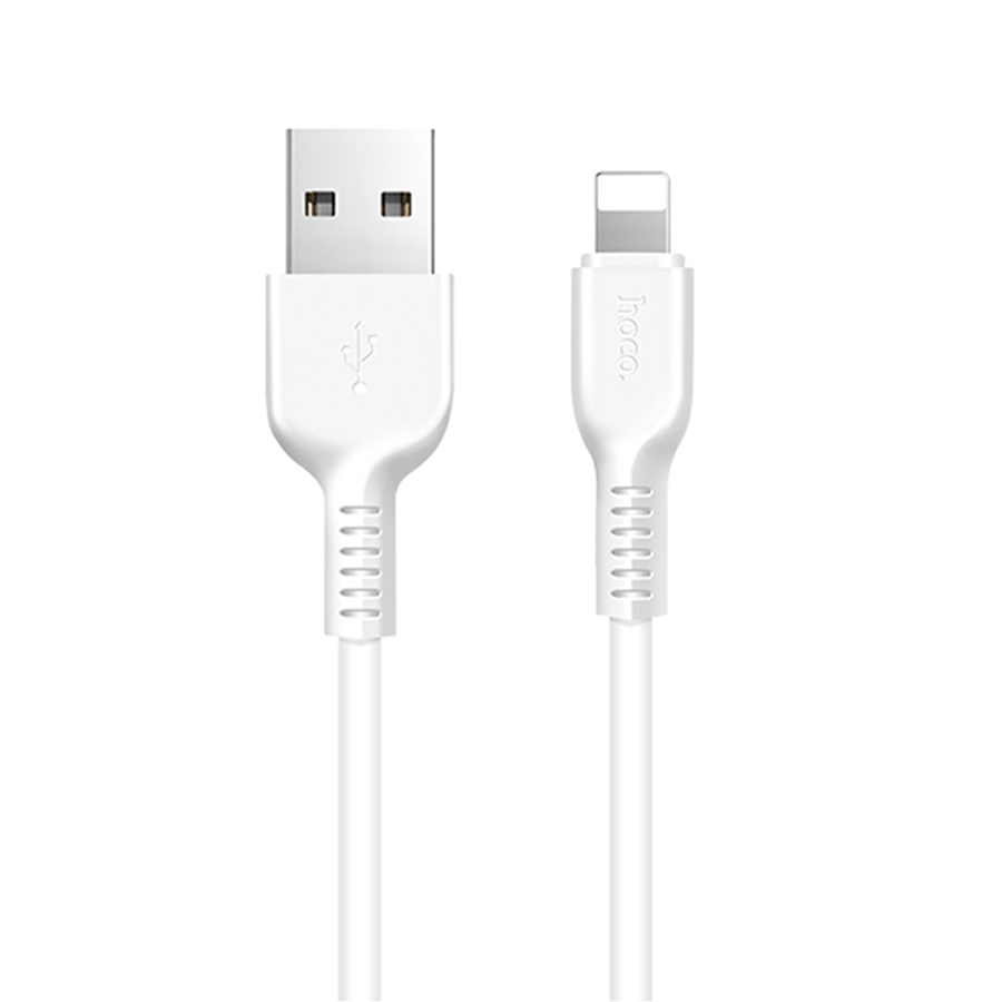 

Кабель Hoco X13 USB - Lightning, 2.4 А, 1 м, белый, X13 Easy