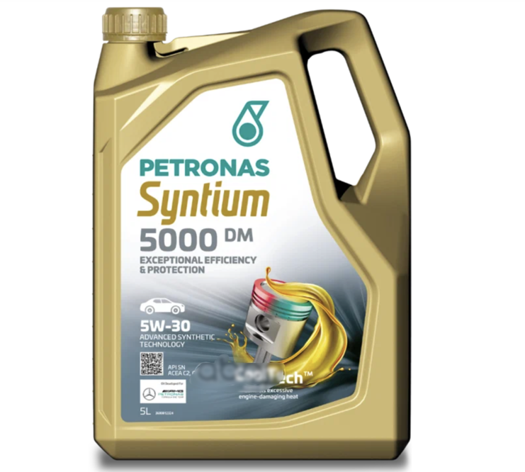 

Моторное масло Petronas Syntium 5000 Dm 5W30 5л