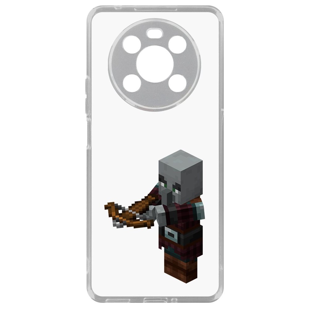 

Чехол Minecraft-Разбойник для Honor X30, Прозрачный