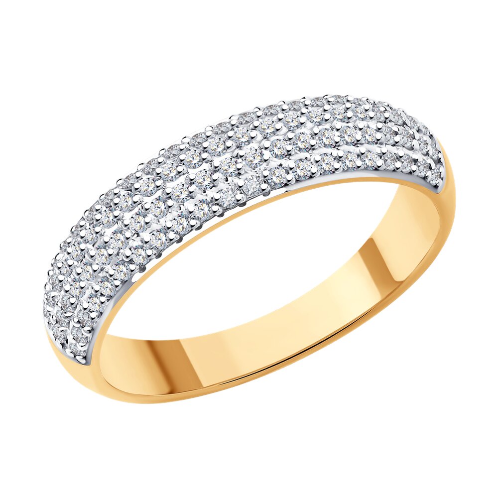 

Кольцо из золота р.  SOKOLOV Diamonds 1012175, бриллиант, 1012175