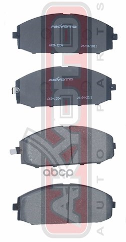 

Тормозные колодки Akyoto дисковые передние AKD1204