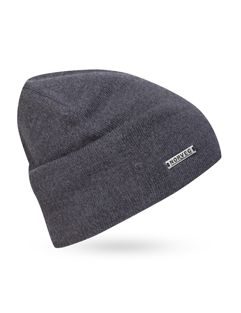 

Шапка унисекс NORVEG Merino Wool серая, Серый, Merino Wool