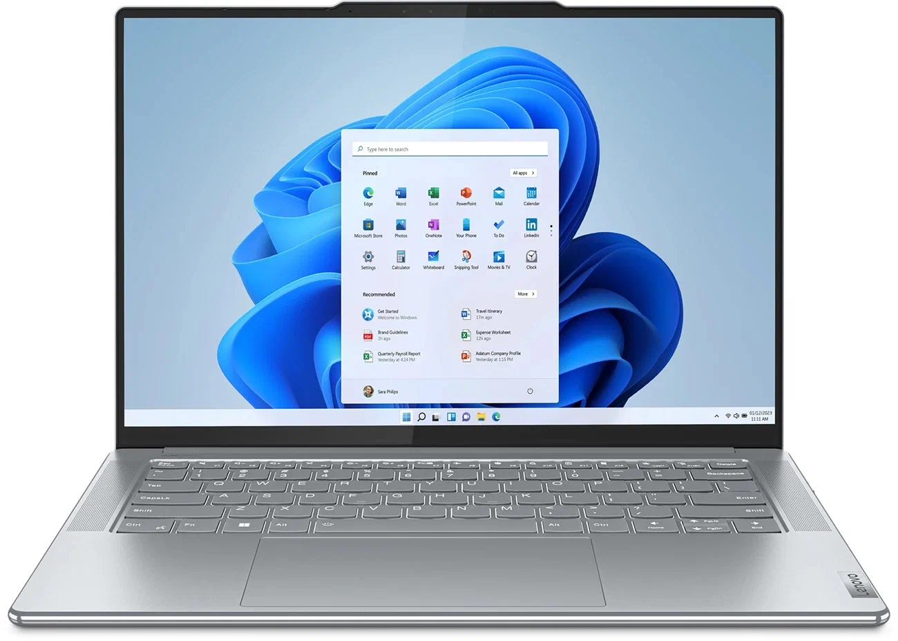 

Ноутбук Lenovo Yoga Slim 7 серый (83AA000KRK), Yoga Slim 7