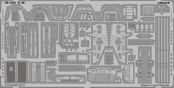 

Фототравление Eduard 1/48 F-4C S. A.