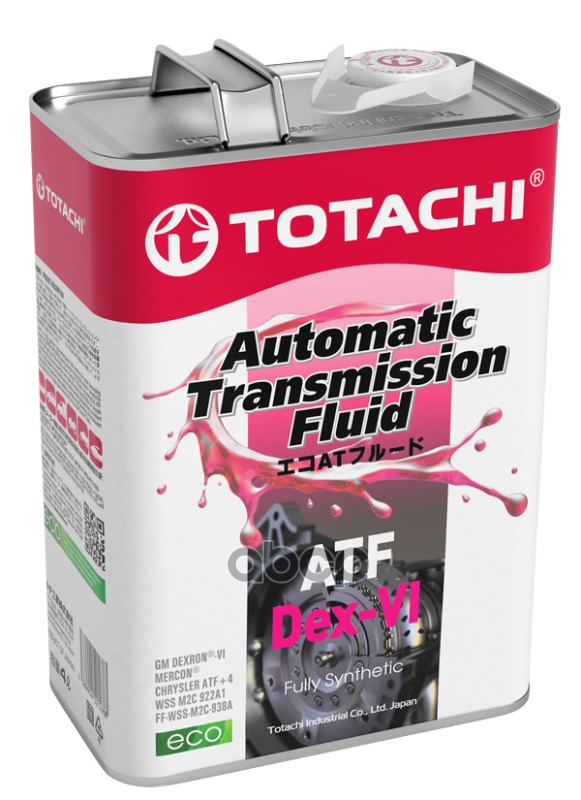 

Трансмиссионное масло TOTACHI 20904 Dex-Vi