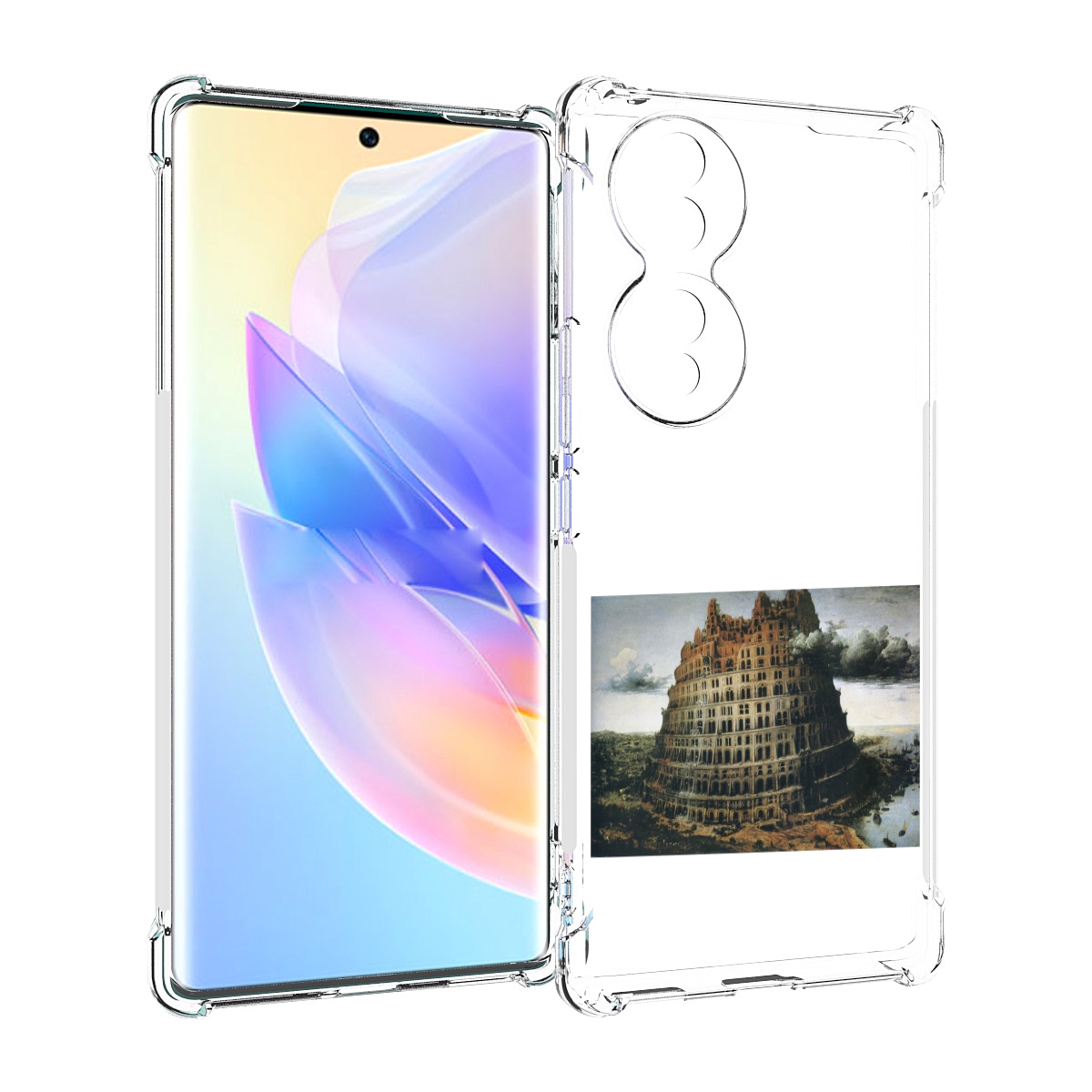 Чехол MyPads Горгород Oxxxymiron для Honor 70
