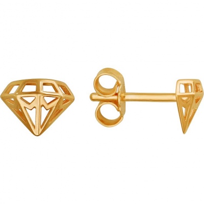 

Серьги из красного золота Эстет 01С0110573, 01С0110573