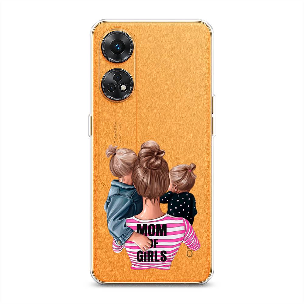

Чехол Awog на Oppo Reno 8T 4G "Mom of Girls", Разноцветный, 2513250-6