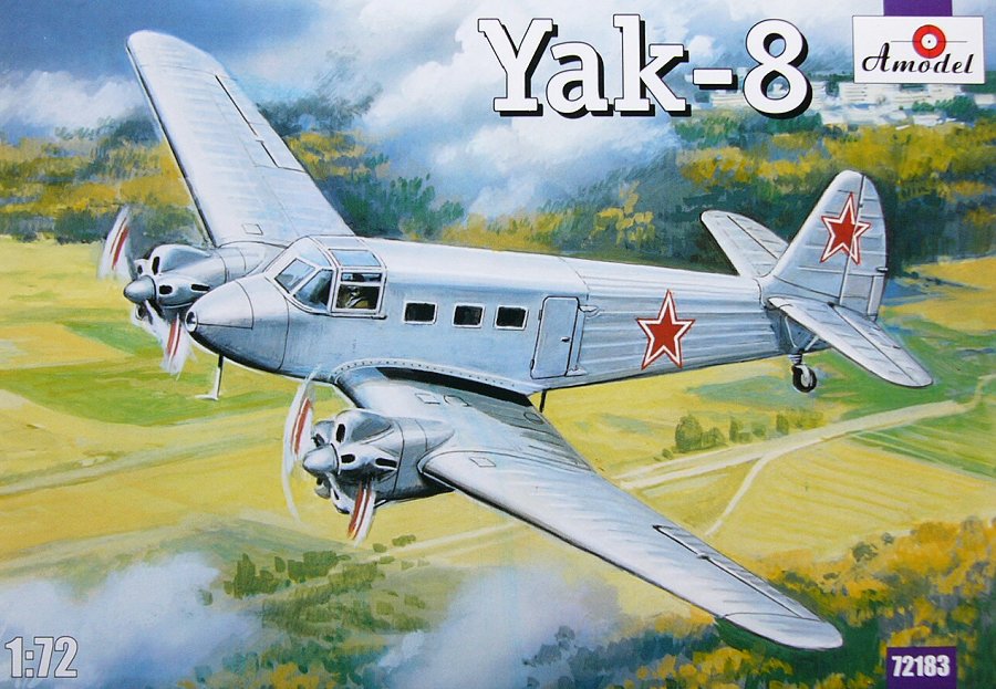 

72183 Amodel 1/72 Яковлев Як-8, 72183
