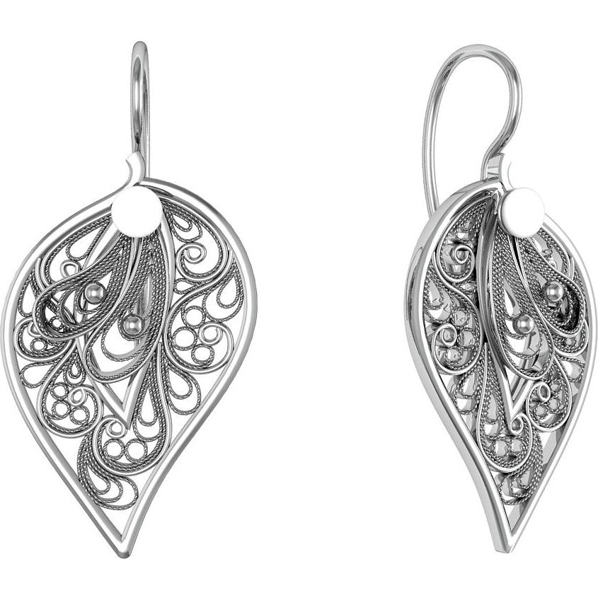 

Серьги женские из серебра ПРИВОЛЖСКИЙ ЮВЕЛИР 383586-ZM07, жемчуг, 383586-ZM07
