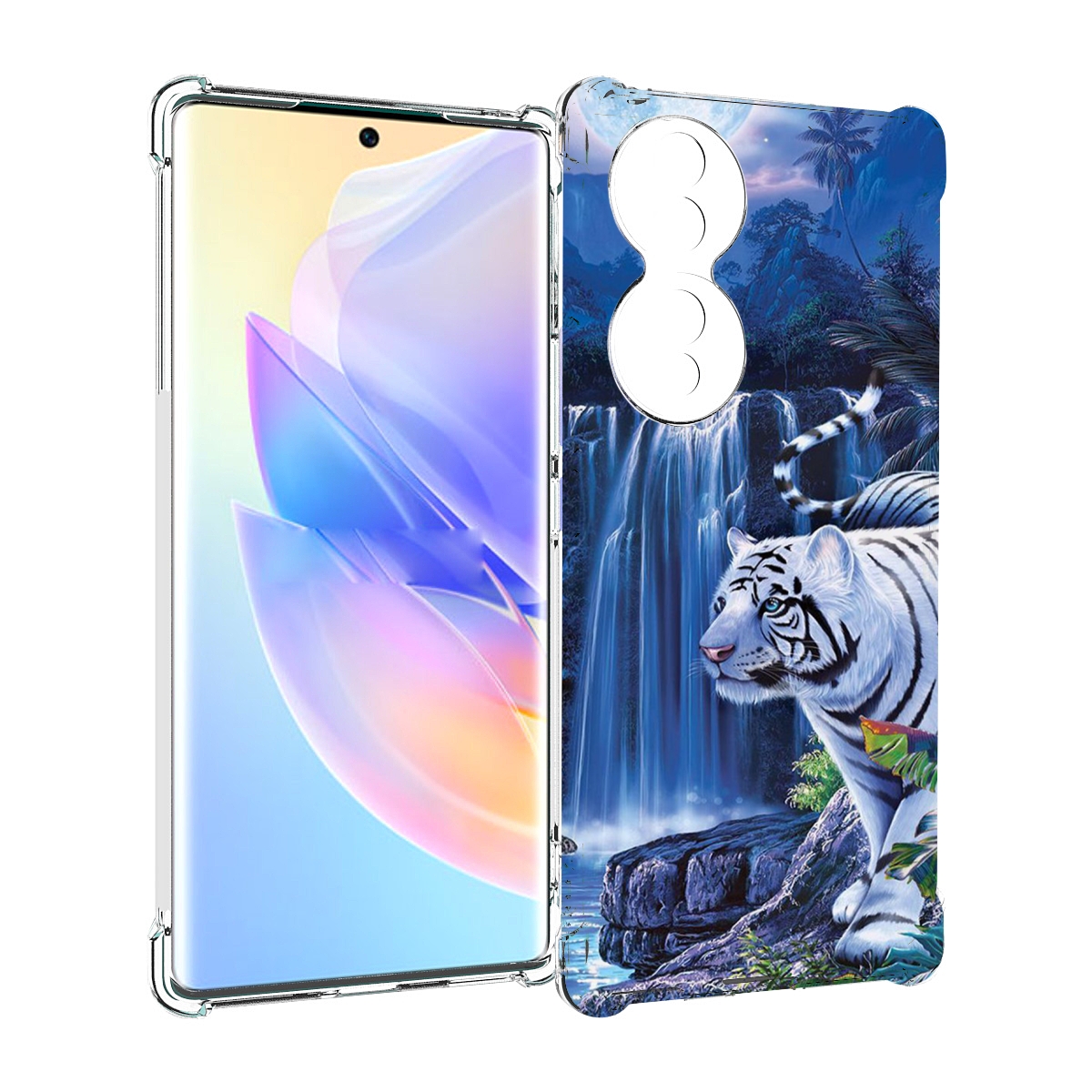 

Чехол MyPads Водопад для Honor 70, Прозрачный, Tocco
