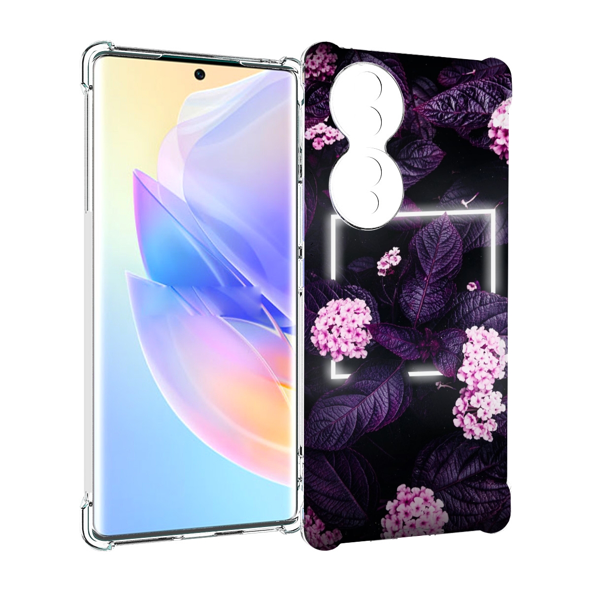 

Чехол MyPads Витамин для Honor 70, Прозрачный, Tocco