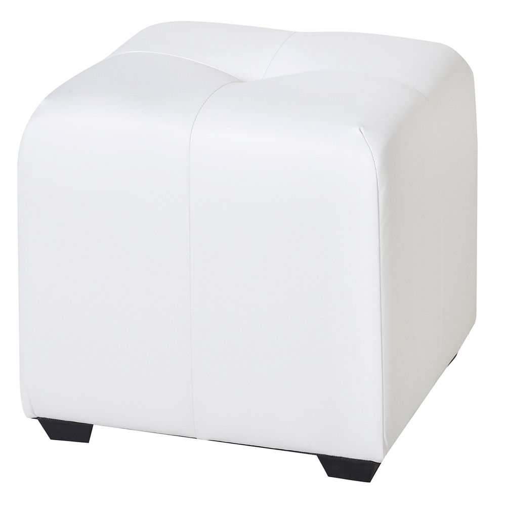 Пуф Bean-Bag  Николь Белый ЭкоКожа