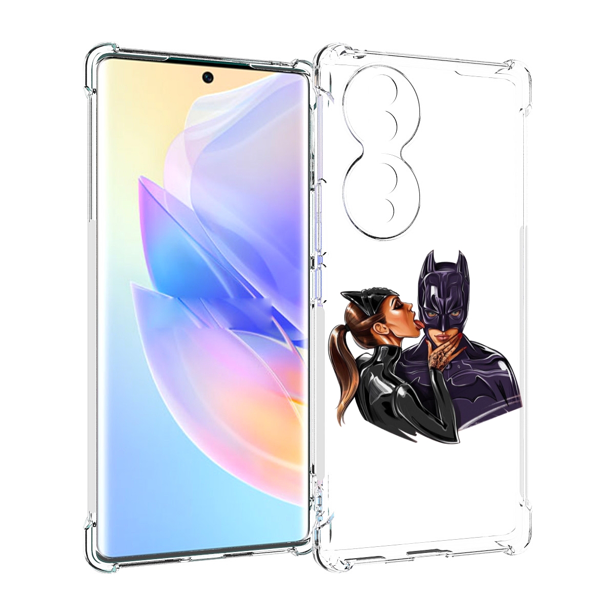 

Чехол MyPads Бэтман для Honor 70, Прозрачный, Tocco