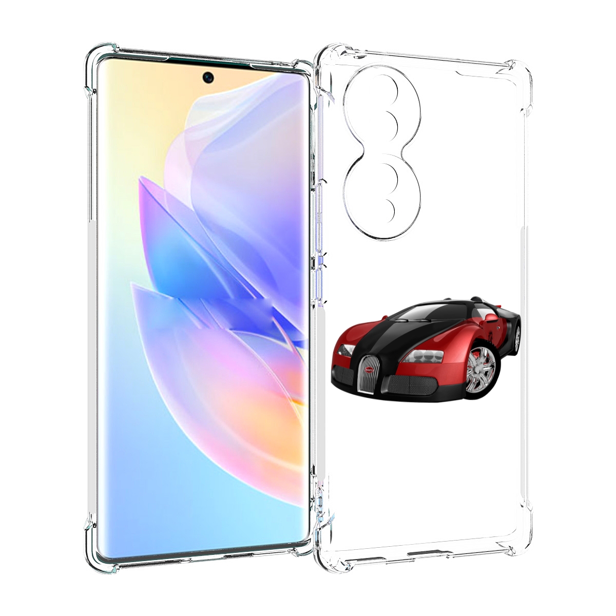 

Чехол MyPads Бука мужской для Honor 70, Прозрачный, Tocco