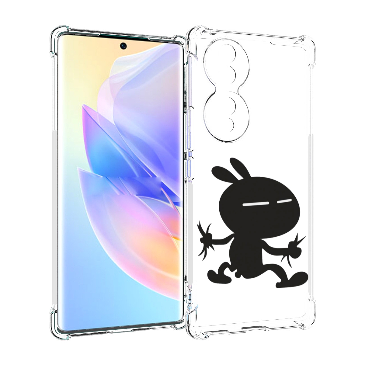 

Чехол MyPads Боец для Honor 70, Прозрачный, Tocco