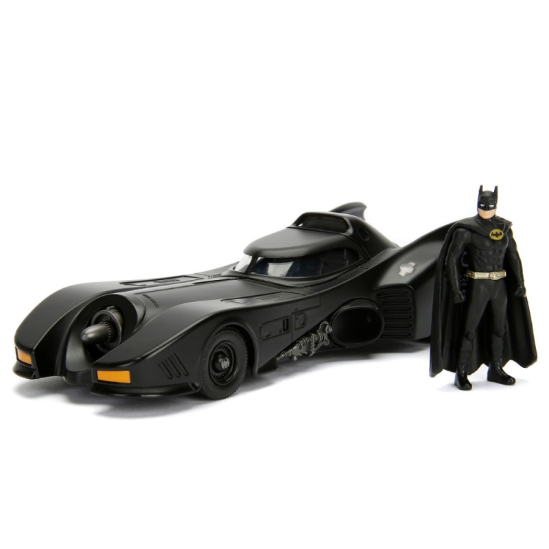 Игровой набор Jada Toys Транспорт Бэтман - Бэтман с скоростным Бэтмобилем (15 см)