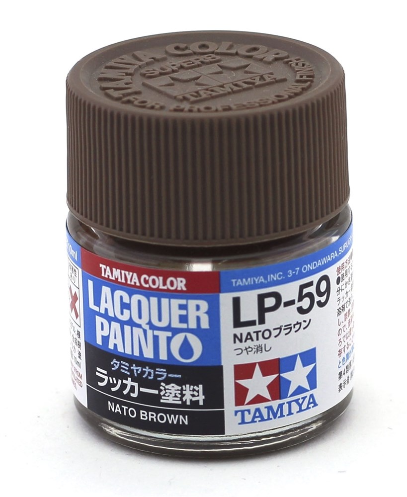 

82159 Tamiya LP-59 Nato Brown, Коричневый, 82159