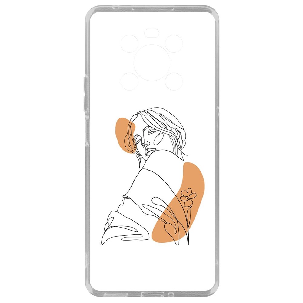 

Чехол Загадка для Honor X9, Прозрачный