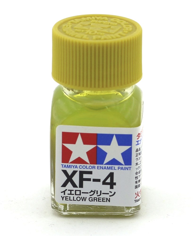 80304 Tamiya Xf-4 Yellow Green (Желто-зеленая) Эмалевая краска