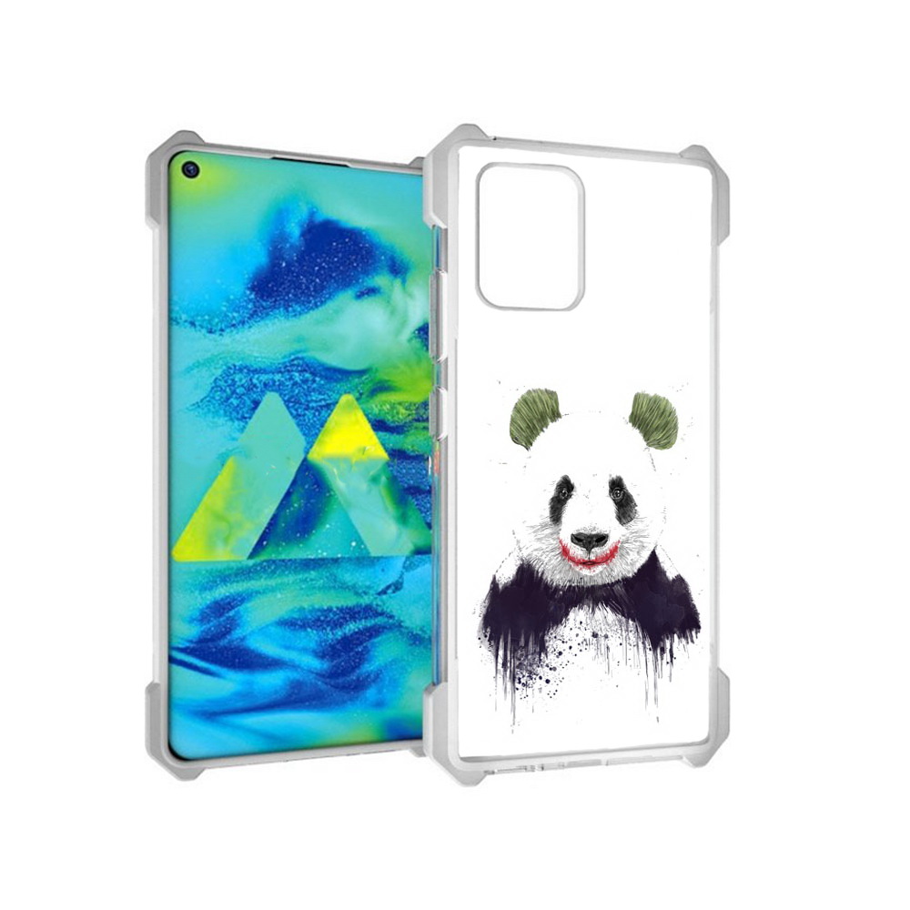 Чехол MyPads Tocco для Samsung Galaxy S10 Lite панда джокер (PT143840.502.533)