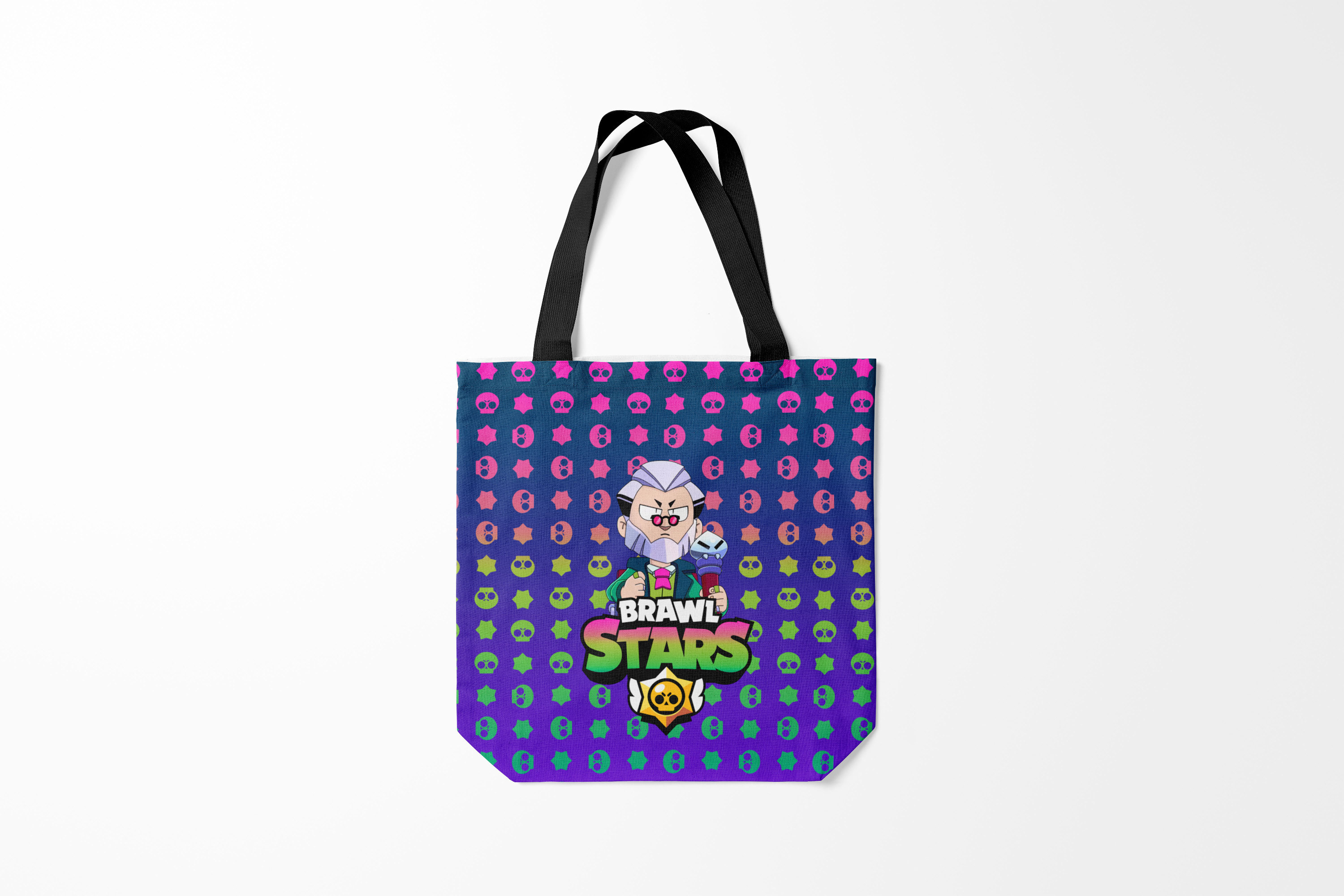 

Сумка шoппер унисекс Burnettie Brawl Stars Byron, синий, Brawl Stars Byron