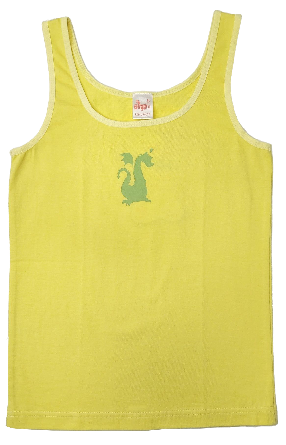 Майка бельевая детская Angel's Republic 115К желтый, 134