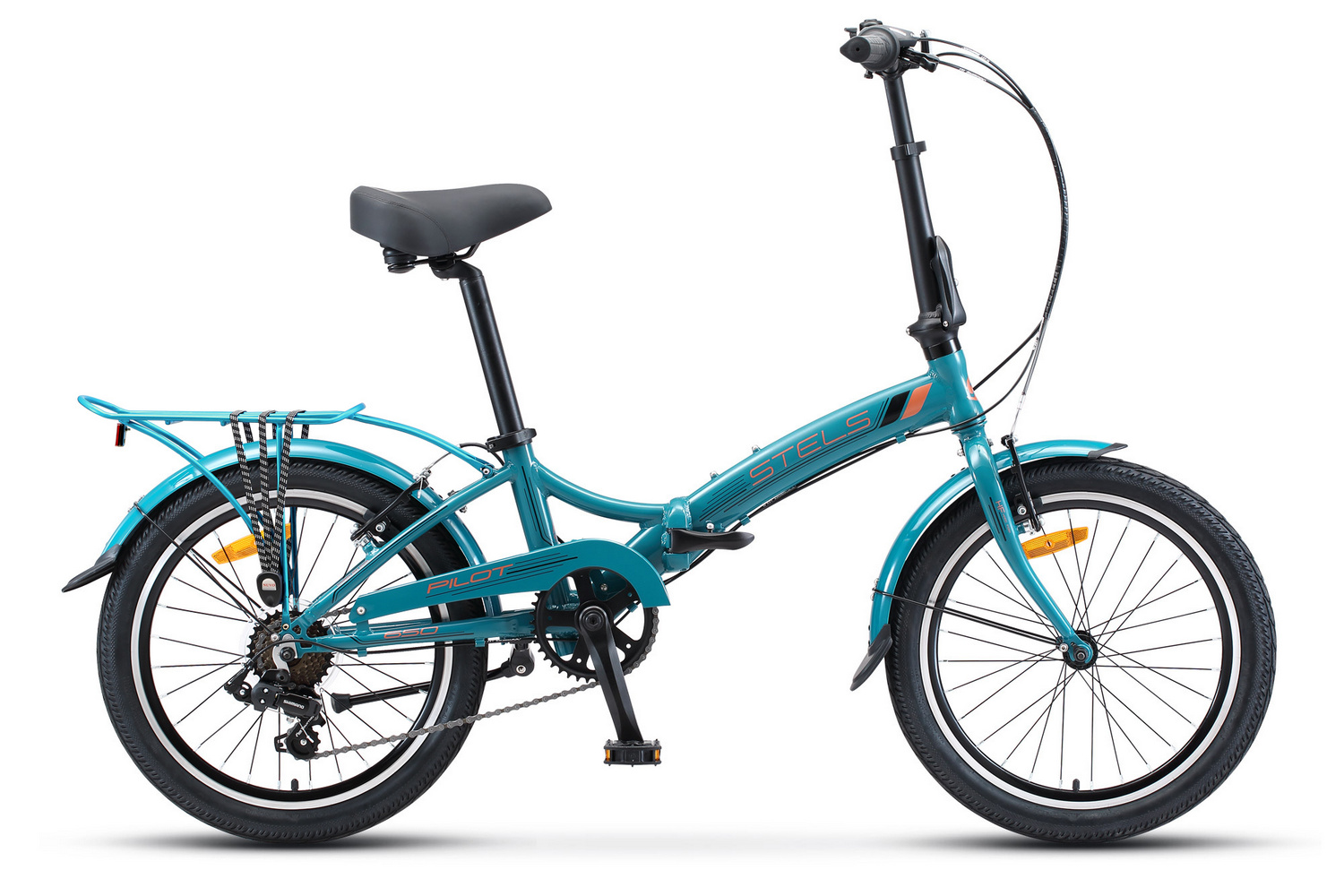 Stels Велосипед Складные Pilot 650 20 V010, год 2021  , цвет Синий