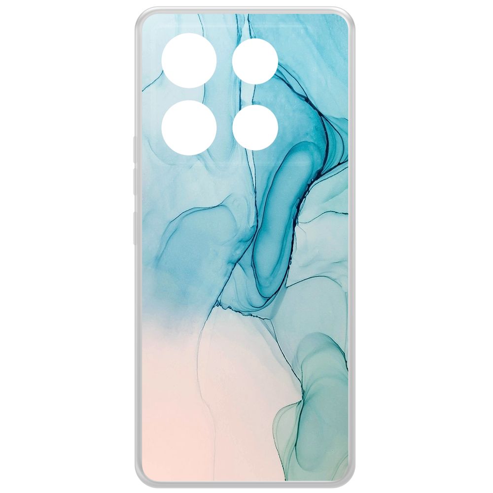 

Чехол-накладка Krutoff Clear Case Абстракт разводы для INFINIX Note 40 Pro 5G, Прозрачный