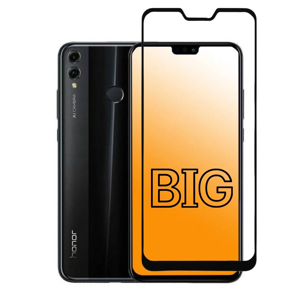 

Защитное стекло BIG для Honor 8X и Honor 9X Lite