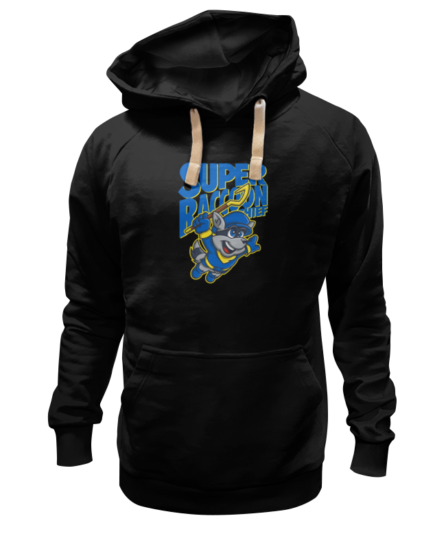 

Толстовка унисекс Printio Енот (sly cooper) черная 3XL, Черный, Енот (sly cooper)