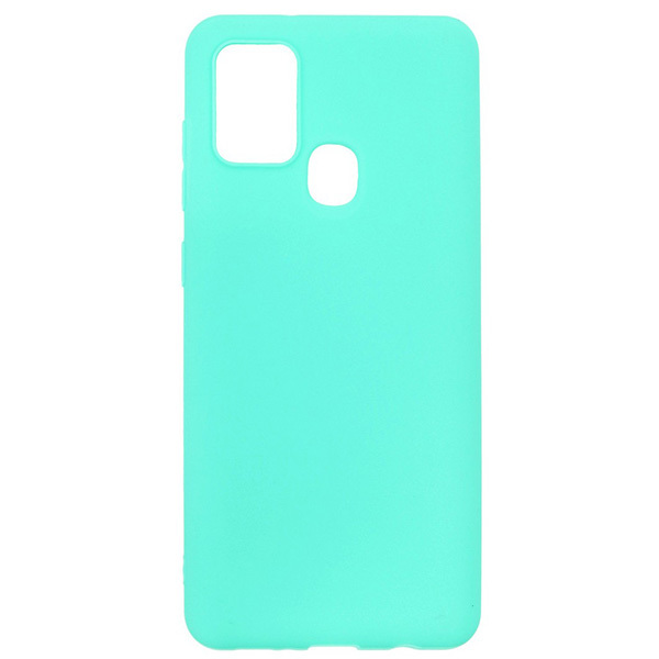 

Силиконовый чехол для Samsung Galaxy A21s Soft Matte Бирюзовый