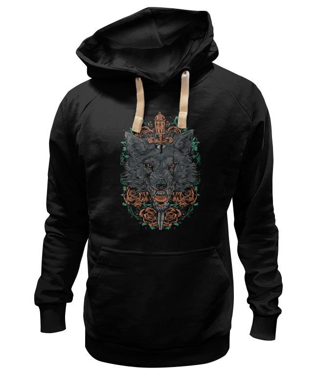 

Худи унисекс Printio Ликан черное 3XL, Черный, Ликан