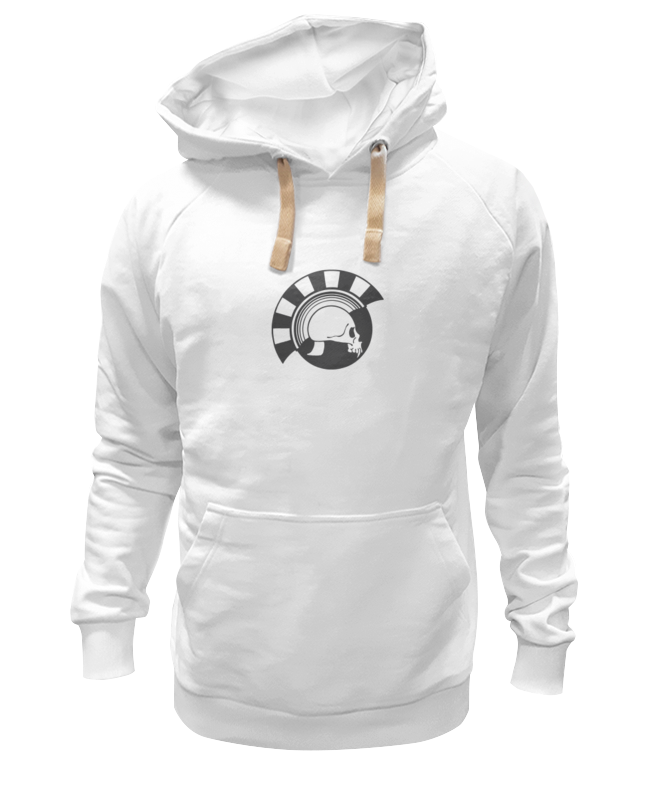 

Худи унисекс Printio Череп белое 3XL, Белый, Череп