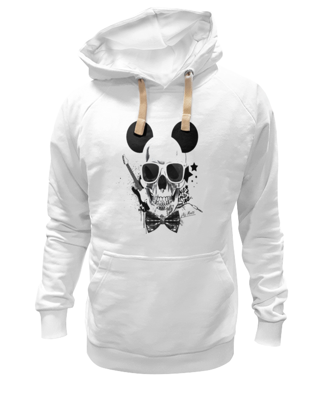 

Худи унисекс Printio Череп белое 3XL, Белый, Череп